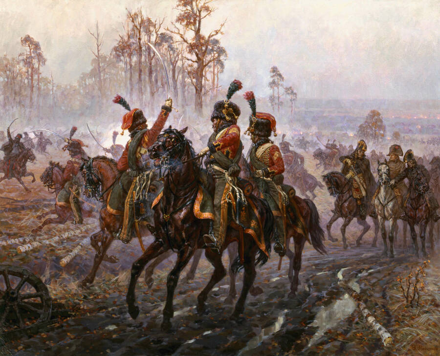 Александр Аверьянов. «Под Городней. 13 (25) октября 1812 года»