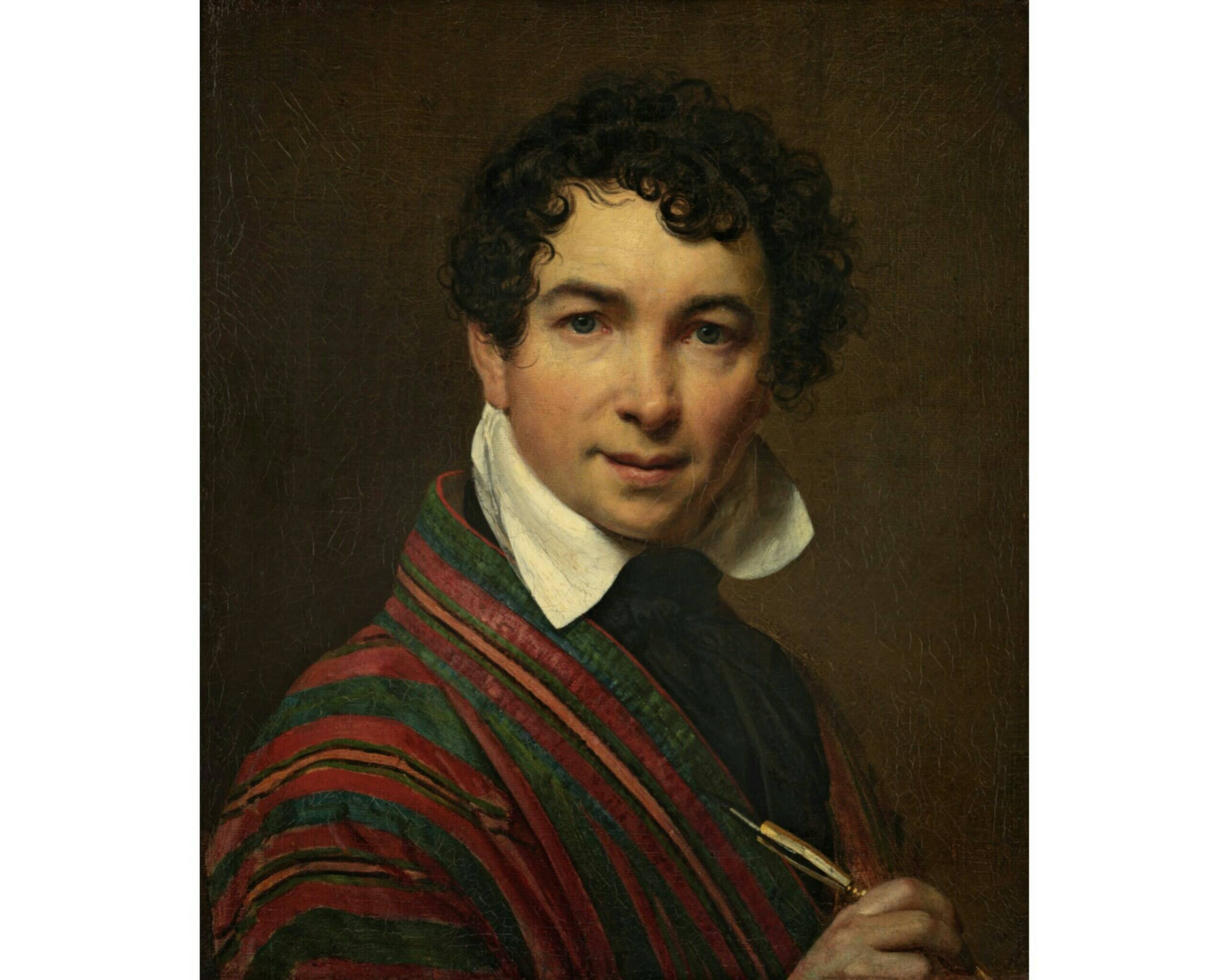 О.А. Кипренский. Автопортрет, 1828 год. Из собрания Третьяковской галереи